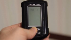 Эхолот "Практик ЭР-6Pro2". Работа на воздухе,  настройки.