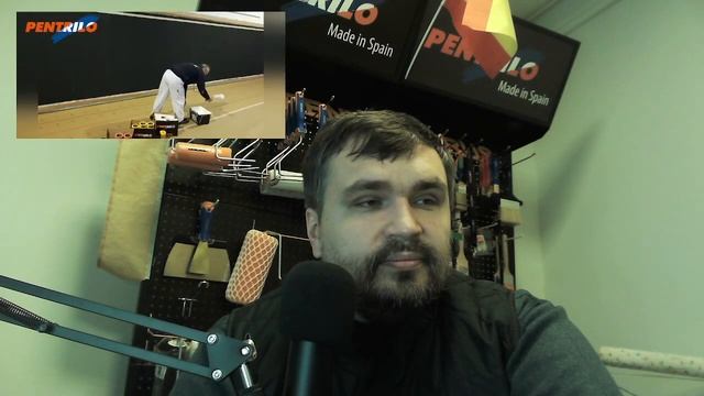 Самый крутой валик!  Pentrilo умеет удивлять! #ремонтквартиры #красимправильно #ремонтсвоимируками