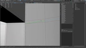 Autodesk Maya - Углы под саб-див (SubDiv Modeling)
