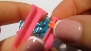 БАНТИК из резинок на рогатке без станка. Фигурки из резинок | Bow Rainbow Loom Bands