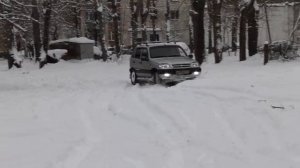 нива шевроле по снегу