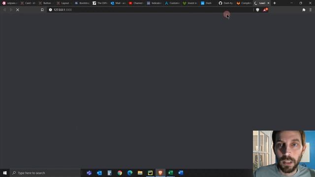 Build a Financial Dashboard - Python Dash - Part 1