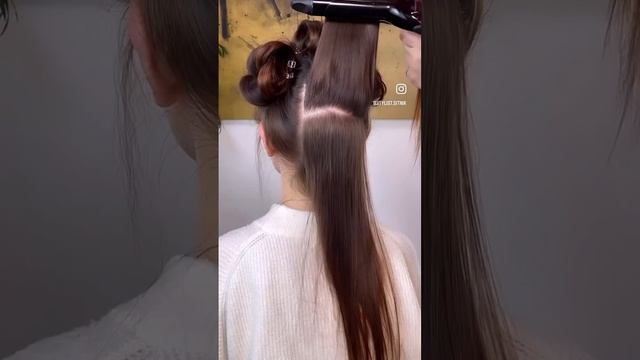 Больше уроков в инсте! #hairstyle #hairstyletutorial #hair #дайсон #hairtutorial #makeup #beauty