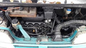 Citroen Jumper-звук работы дизельного двигателя 2.5