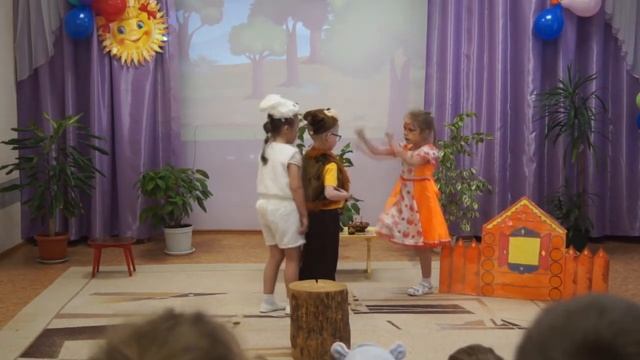 Театрализованное представление по мотивам русской народной сказки Заюшкина избушка - 2022 год смотреть онлайн