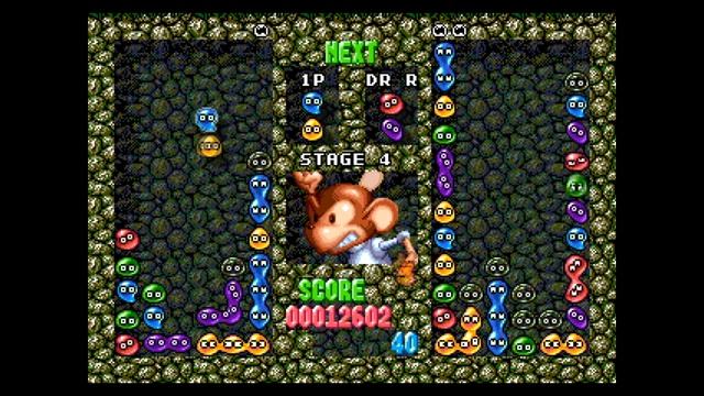 Gameplay Aleatória do Dia - Dr. Robotniks Mean Bean Machine 1993 Mega Drive
