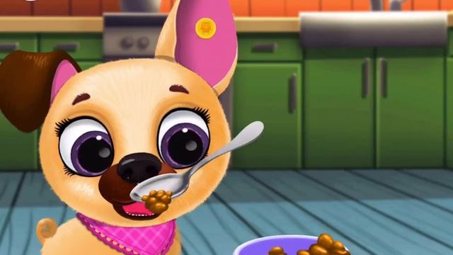 Kiki  Fifi Pet Friends  Cute Kitty  Puppy Care Games for Kids by TutoTOONS