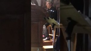 Sometimes they also sing! Organist F. Stroganov. Иногда они ещё и поют! Органист Федор Строганов.
