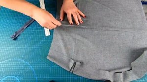 Урок 48. Как вшить молнию в юбку. Сто Шагов Портного.mp4