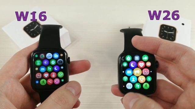 СМАРТ-ЧАСЫ W16 И СМАРТ-ЧАСЫ W26 – СРАВНЕНИЕ И ОТЛИЧИЯ смотреть онлайн