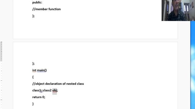 Live Class C Plus Plus Nested Class смотреть онлайн