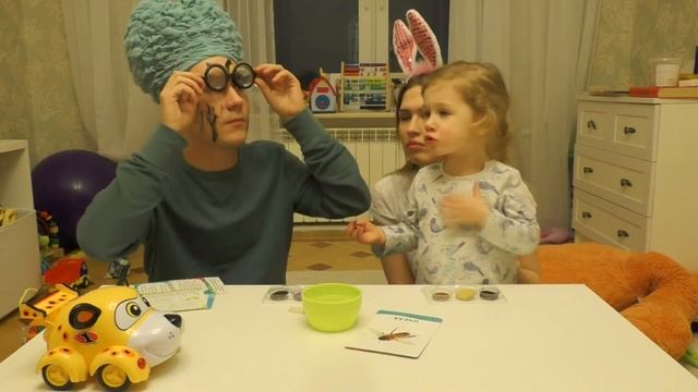 Челлендж: Раскрашиваем лица, КТО КЕМ БУДЕТ? / Challenge: paint the face смотреть онлайн