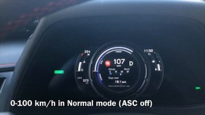 Lexus UX UX250h 0-100 km/h acceleration Sport S+ and normal mode 0-150 80-120 0-60
