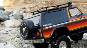 RC Car Traxxas TRX4 Ford Bronco Rock Climbing Adventure