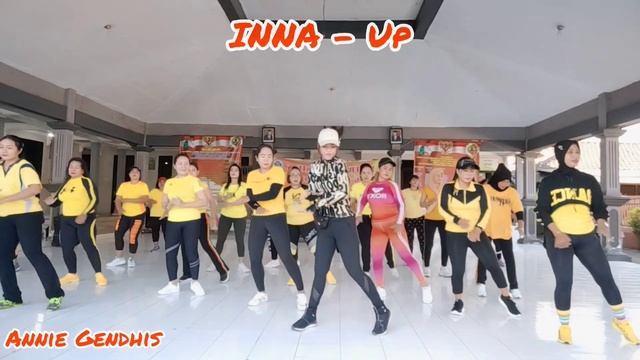 INNA - UP || Dance Fitness mudah diikuti || Dance Tiktok Viral || Annie Gendhis