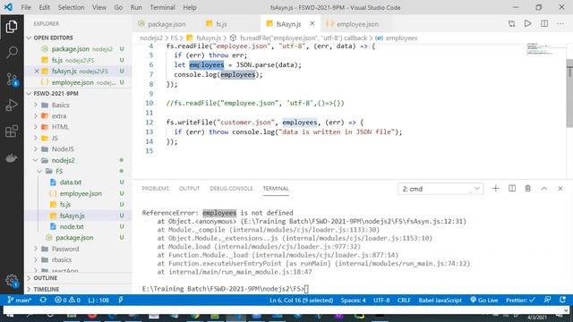 Node JS Core Modules - fs, os, http | By Narasimha Reddy | Pro Stack Academy