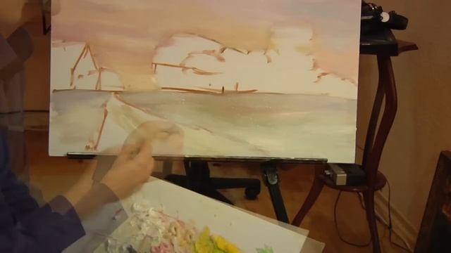 Зимний пейзаж видео от Алексея Мартынова