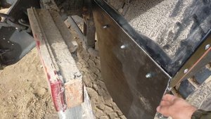 Шакман X3000, установка брызговиков,доработка заднего отбойника.