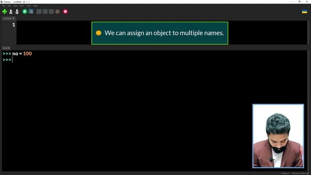 Variables in Python | Python Tutorials for Beginners in Hindi смотреть онлайн