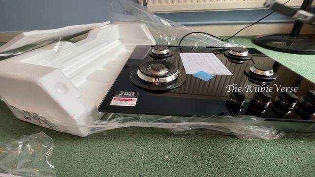 AEG HKB64450NB 59 cm Gas Hob - Black, Unboxing, Fitting смотреть онлайн