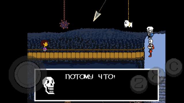 Undertale прохождение пацифиста #2 (без музыки и текста) смотреть онлайн