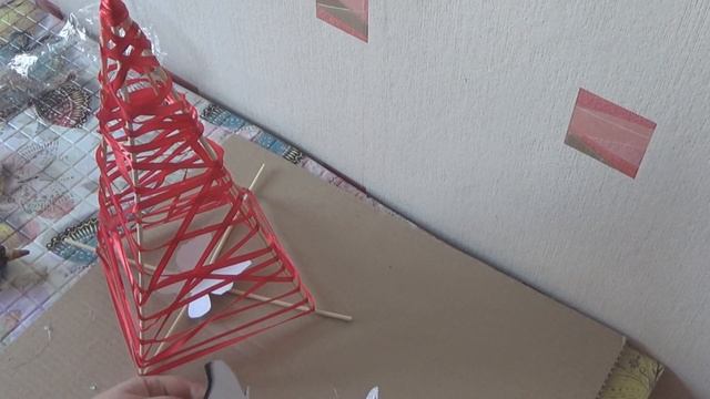 бумажный декор, это красиво, при этом недорого