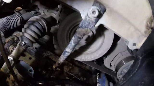 замена передних втулок стабилизатора Рено дастер