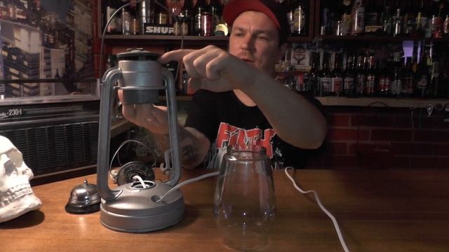 Светильник из керосиновой лампы. смотреть онлайн