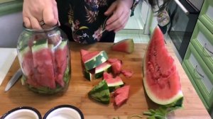 Как засолить арбуз?!