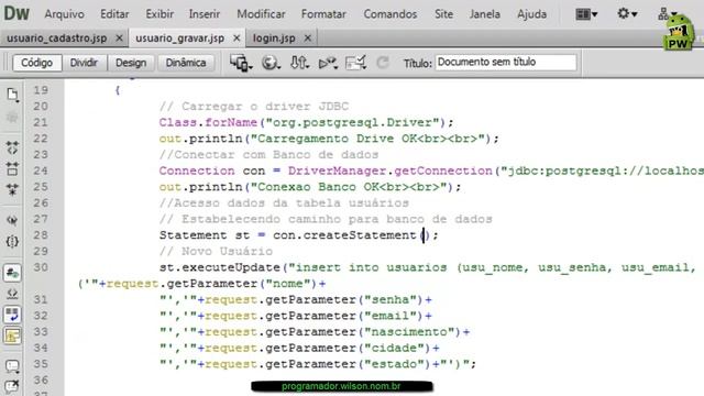 Inserindo Novo Usuário no banco Postgres - Java ee - 018 смотреть онлайн