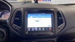 Яндекс Навигатор на штатном мониторе Jeep Compass