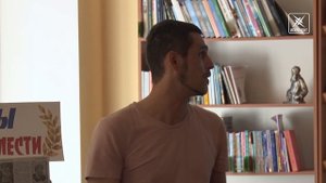 Документалистика в зоне СВО. В центральной библиотеке прошла встреча с журналистом «Искра-ВЭКТ»