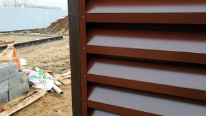 Забор металлические жалюзи. Красивый оригинальный забор, премиум сегмента.