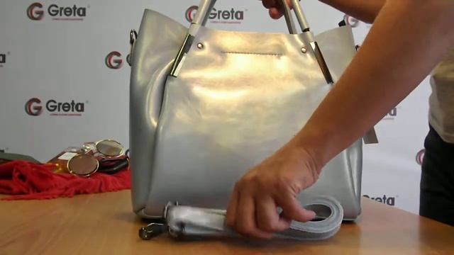 Модные сумки 2019/2020 - Женская сумка-тоут из натуральной кожи 847KNM3 смотреть онлайн