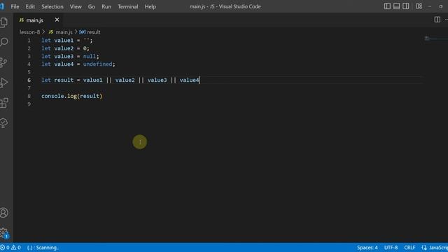JavaScript. Логические операторы. Часть № 1. || (или), && (и).
