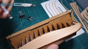 Сборка деревянной модели славянской ладьи