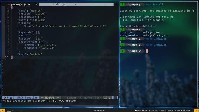 NPM Crash Course | Everything you need to know #javascript #npm смотреть онлайн