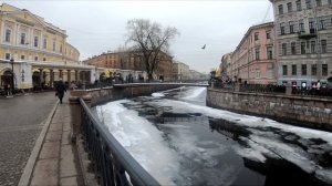 Видео с прогулки по Невскому проспекту апрель 2023