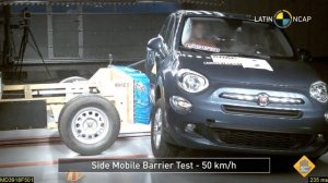 Crash Test Fiat 500X com 6 Airbags