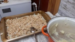 Картофельная запеканка по причине спасения пересоленных котлет из куриных грудок.