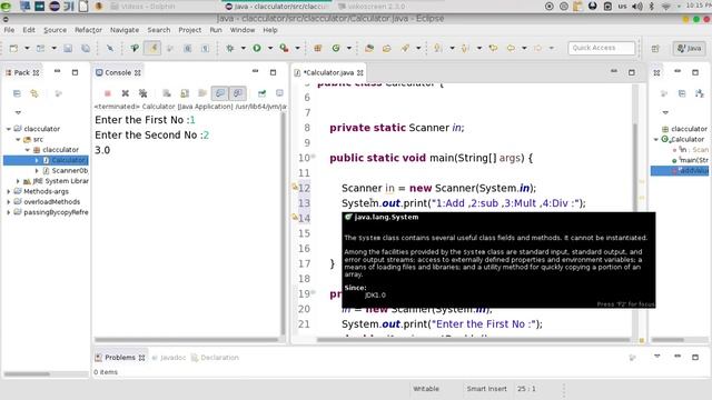 58 Java Scanner input جافا كائن الادخال смотреть онлайн