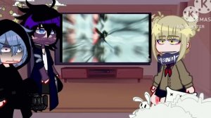 Villains and Pro Heroes react to Deku Vigilante/ Gacha Club