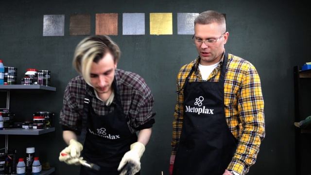 Декоративная ржавчина | Металлизация черепа черным чугуном | DIY | Metoplax | мастер-класс смотреть онлайн