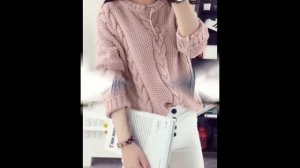 Вязаный Пуловер Спицами для Женщин - 2019 / Knitted Pullover Knitting Needles for Women