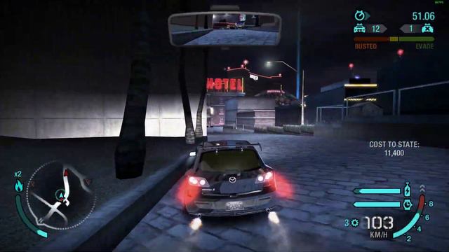 NFS Carbon: Pursuit Evasion Bronze 2:13.78 RTA (NOS) смотреть онлайн
