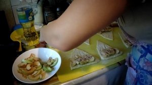 Интересные пирожки с яблоками