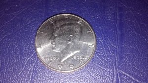 Обзор монеты 50 центов США 1992 года (Half Dollar) Kennedy !!!