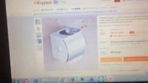 Держатель для туалетной бумаги без втулки с Алиэкспресс