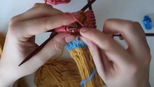 КАК СВЯЗАТЬ ВАРЕЖКИ с жаккардом (мастеркласс)