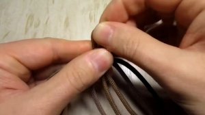 Основа из 4 шнуров БЕЗ ФАСТЕКСА для плетения браслета из паракорда